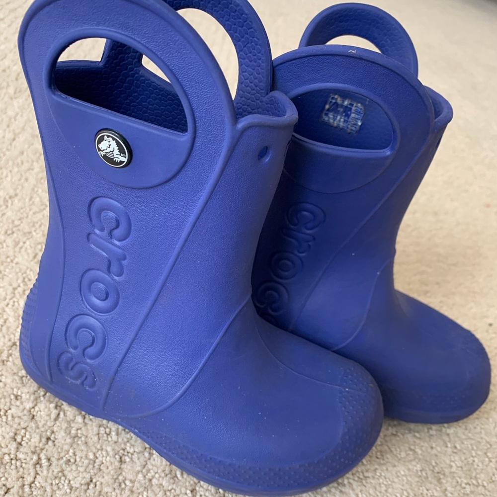 Crocs kids’ Handle It Rain Boots